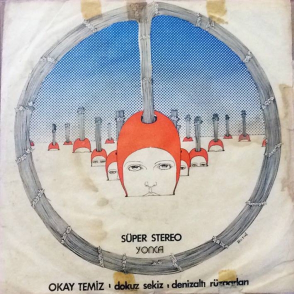 Okay Temiz: Denizaltı Rüzgarları / Dokuz Sekiz - Single Plak Foto #1