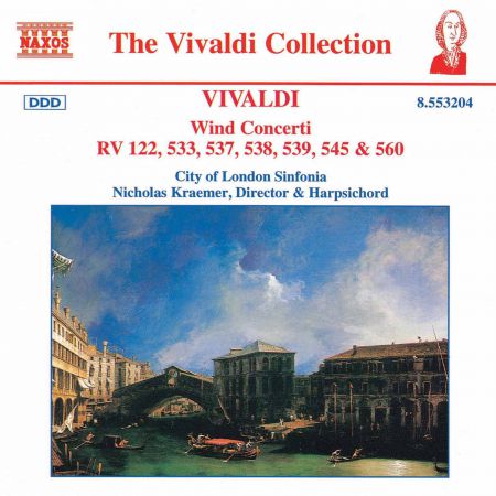 Vivaldi: Wind Concertos - CD