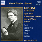Busoni And His Pupils (1922-1952) - CD