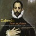 Cabezon: Pour un Plaisir, Intabulations for Renaissance double harp - CD