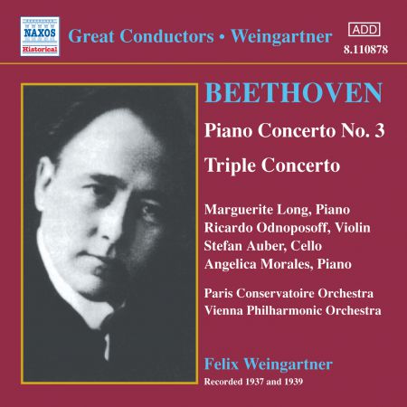 Beethoven: Piano Concerto No. 3 / Triple Concerto (Weingartner) (1937-1939) - CD