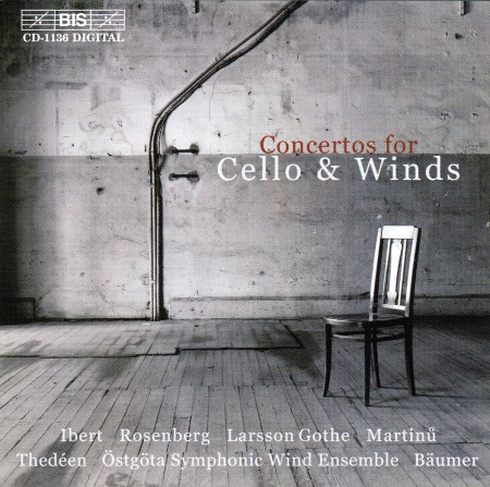 Torleif Thedéen, Östgöta Symphonic Wind Ensemble, Hermann Bäumer: Concertos for Cello & Winds - CD