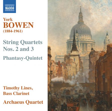 Archaeus String Quartet, Timothy Lines: Bowen: String Quartets & Phantasy Quintet - CD