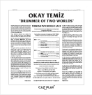 Okay Temiz: Drummer of Two Worlds (Reissue - Avrupa Edisyonu) - Plak Foto #2