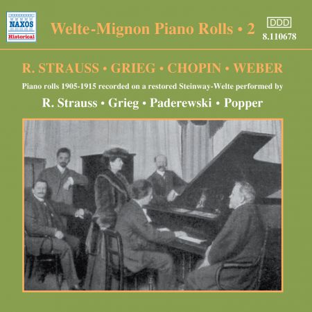 Welte-Mignon Piano Rolls, Vol. 2 (1905-1915) - CD