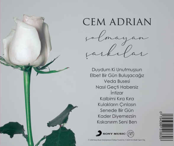 Cem Adrian: Solmayan Şarkılar - CD Foto #2