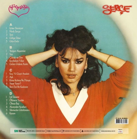 Sezen Aksu: Serçe - Plak Foto #2