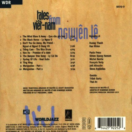 Nguyên Lê: Tales From Viêt-nam - CD Foto #2