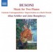 Busoni: Music for 2 Pianos - CD