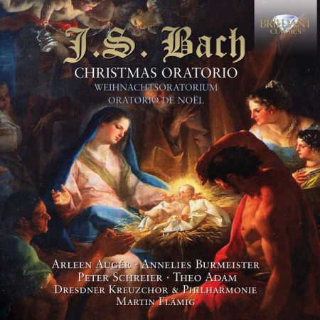 Arleen Auger, Annelies Burmeister, Peter Schreier, Theo Adam, Dresdner Philharmonie, Martin Flämig: J.S. Bach: Christmas Oratorio - CD