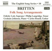 Britten: Folk Song Arrangements (English Song, Vol. 10) - CD