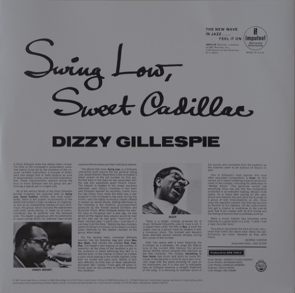 Dizzy Gillespie: Swing Low, Sweet Cadillac - Plak Foto #2