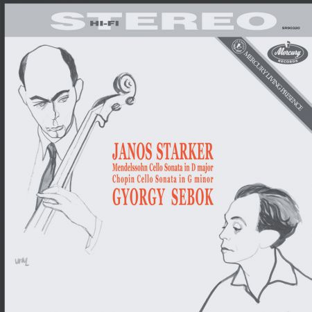 János Starker, György Sebök: Mendelssohn / Chopin: Cello Sonatas - Plak