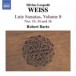 Weiss, S.L.: Lute Sonatas, Vol.  8  - Nos. 19, 34, 36 - CD