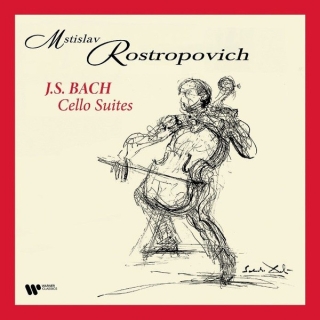 Mstislav Rostropovich: Bach: Cello Suites - Plak