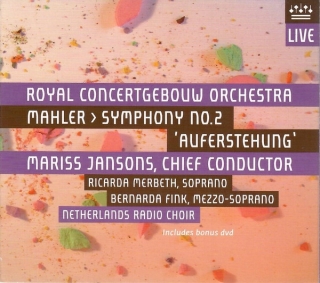 Gustav Mahler, Mariss Jansons, Royal Concertgebouw Orchestra, Netherlands Radio Choir, Bernarda Fink, Ricarda Merbeth: Symphony No. 2 'Auferstehung' - SACD