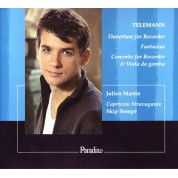 Julien Martin: Telemann: Concerto for Recorder and Viola de Gamba - CD