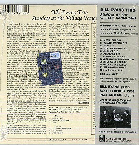 Bill Evans: Sunday At The Village Vanguard + 6 Bonus Tracks! - CD Foto #2