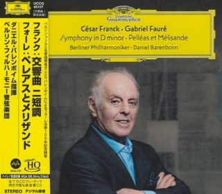 Daniel Barenboim, Berliner Philharmoniker: Franck, Faure: Symphonie D Minor, Pelleas et Melisande-Suite - UHQCD