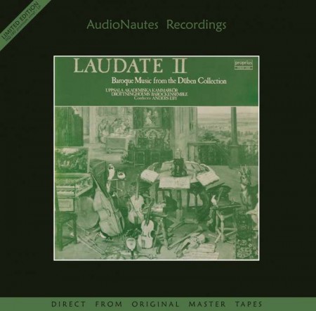 Uppsala Akademiska Kammarkör, Drottningholm Baroque Ensemble, Anders Eby: Laudate II - Baroque Music From The Düben Collection (Limited-Edition - Direct From Original Mastertapes) - Plak