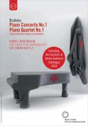 Daniel Barenboim, Berliner Philharmoniker: Europakonzert 2004 - Brahms: Piano Concerto No. 1 / Piano Quartet No. 1 (with EuroArts/Ideale-Audience Catalogue 2010) - DVD