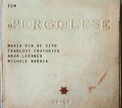 Maria Pia De Vito, Francois Couturier, Anja Lechner, Michele Rabbia: Il Pergolese - CD