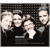 Arcanto Quartett: Brahms: String Quartet Op.51 No.1 Piano Quintet Op.34 - CD