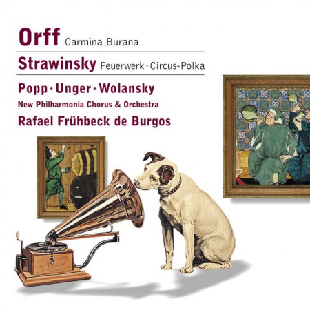New Philharmonia Orchestra, Rafael Frühbeck de Burgos: Orff: Carmina Burana/ Stravinsky: Fireworks, Circus Polka - CD