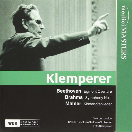 George London, Kölner Rundfunk Sinfonieorchester, Otto Klemperer: Klemperer (Beethoven, Brahms, Mahler) - CD