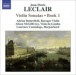 Leclair, J.-M.: Violin Sonatas, Op. 1, Nos. 1-4 - CD