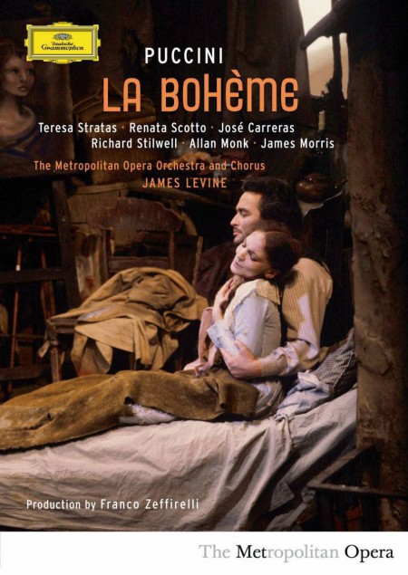 Allan Monk, James Levine, James Morris, José Carreras, Renata Scotto, Richard Stilwell, Teresa Stratas, The Metropolitan Opera Orchestra and Chorus: Puccini: La Bohème - DVD