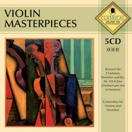 Çeşitli Sanatçılar: Violin Masterpieces-5cd - CD