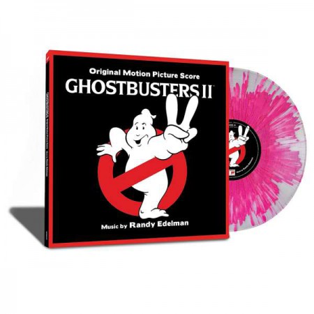 Randy Edelman: Ghostbusters II (Limited Edition - Clear & Pink Splatter Vinyl) - Plak