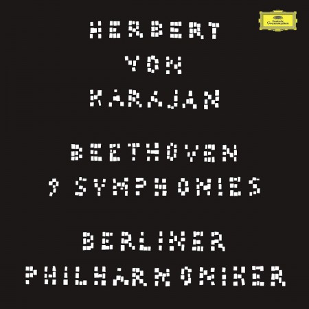 Berliner Philharmoniker, Walter Berry, Herbert von Karajan, Gundula Janowitz, Waldemar Kmentt, Hilde Rössel-Majdan, Wiener Singverein: Beethoven: 9 Symphonies - Karajan (1963) - Plak