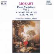Francesco Nicolosi: Mozart: Piano Variations, Vol.  2 - CD