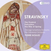 Chicago Symphony Orchestra, Pierre Boulez, The Cleveland Orchestra: Stravinsky: Firebird, Pétrouchka, Rite Of Spring - CD