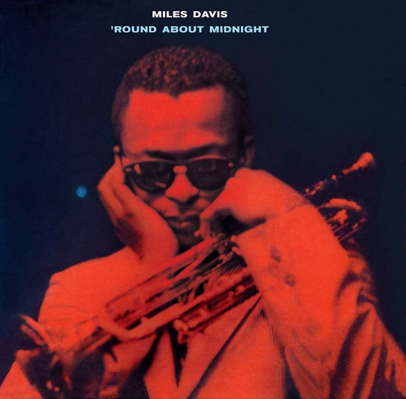 Miles Davis - Round About Midnight + 1 Bonus Track. In Transparent Blue