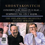 Mstislav Rostropovich: Shostakovich: Concerto For Cello / Symphony No. 1 - Plak