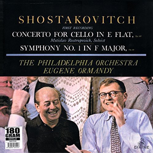 Mstislav Rostropovich - Shostakovich: Concerto For Cello / Symphony No. 1