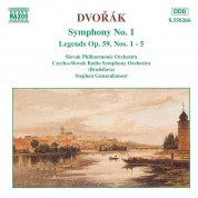 Stephen Gunzenhauser, Slovak Philharmonic Orchestra: Dvorak: Symphony No., Legends Op.59 Nos. 1-5 - CD