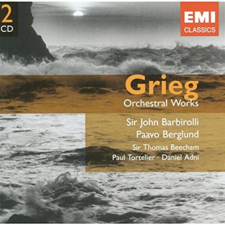 Halle Orchestra, Bournemouth Symphony Orchestra, Royal Philharmonic Orchestra, John Barbirolli, Thomas Beecham: Grieg: Orchestral Works - CD
