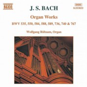 Bach, J.S.: Organ Works, Bwv 535, 550, 584, 588-589, 736, 740 - CD