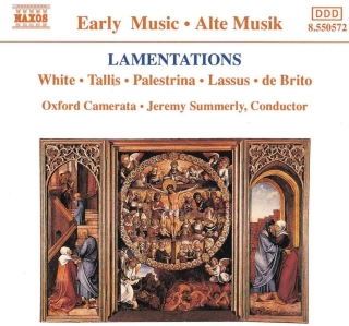 Oxford Camerata, Jeremy Summerly: Lamentations (White, Tallis, Palestrina, Lassus, de Brito) - CD