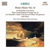 Grieg: Piano Transcriptions of Songs, Op. 52 / 23 Small Pieces / - CD