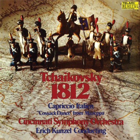 Erich Kunzel, Cincinnati Symphony Orchestra: Tchaikovsky: 1812 Overture, Capriccio Italien, Cossack Dance From Mazeppa - Plak