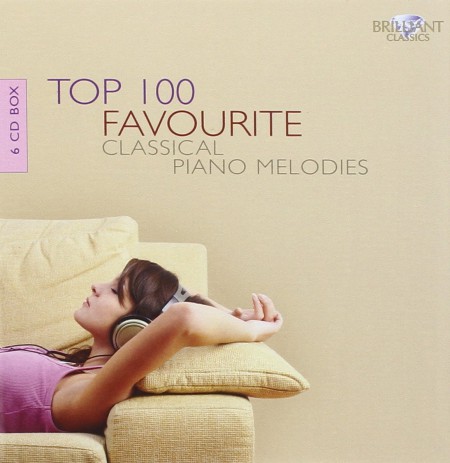 Çeşitli Sanatçılar: Top 100 Favourite Classical Piano Melodies - CD