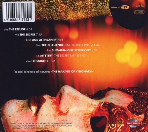 Eloy: Visionary - CD Foto #2
