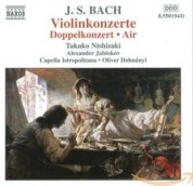 Takako Nishizaki, Alexander Jablokov, Capella Istropolitana, Oliver von Dohnanyi: J.S. Bach: Air on a G String, Double Concerto, Violin Concerto - CD