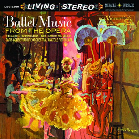 Orchestre de la Société des Concerts du Conservatoire, Anatole Fistoulari: Ballet Music from the Opera (200 gr.) - Plak