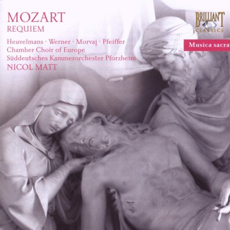 Pamela Heuvelmanns, Nicol Matt, Robert Morvaj, Thomas Pfeiffer, Südwestdeutsches Kammerorchester Pforzheim, Barbara Werner, Chamber Choir of Europe: Mozart: Requiem - CD